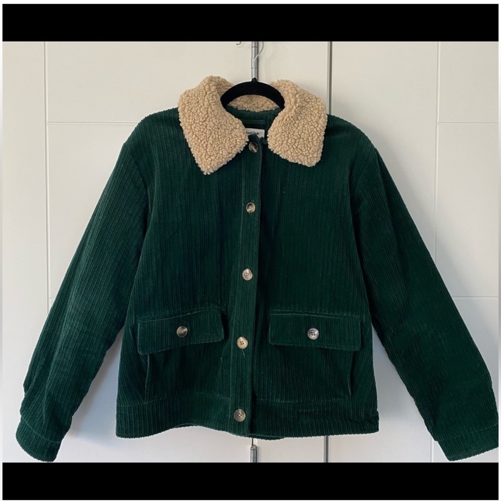frank and oak green jacket